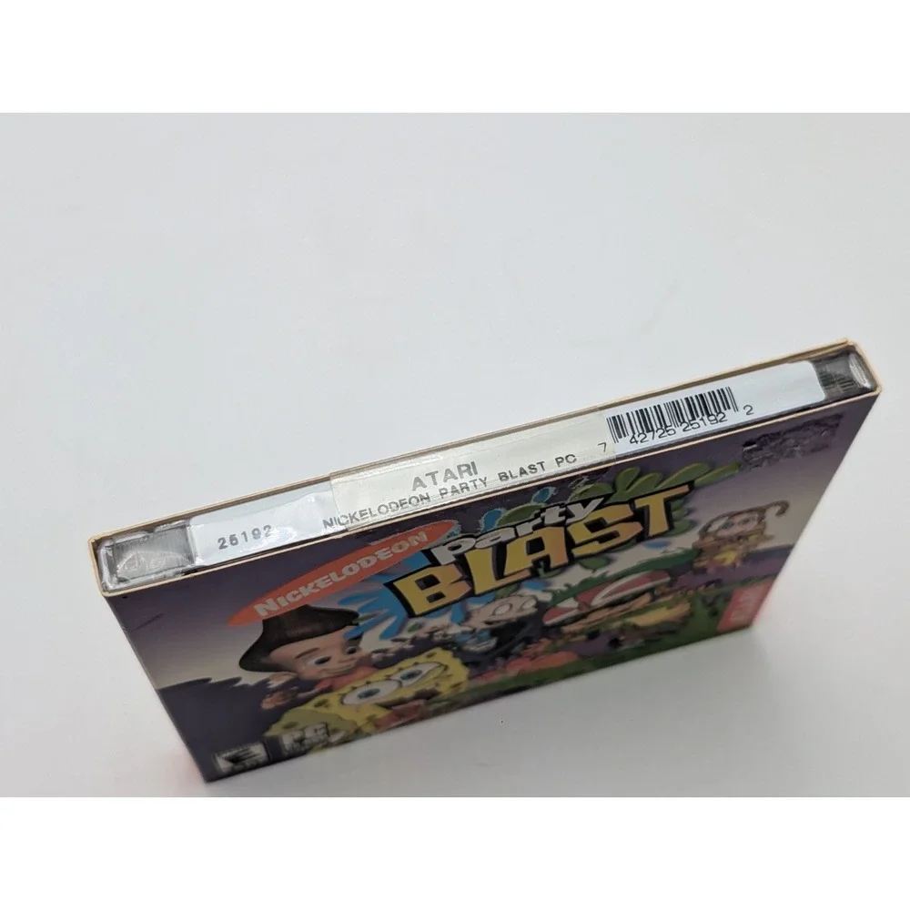 Nickelodeon Party Blast CD w/ Slipcover Version Rare Factory Sealed‎ New Atari